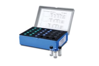 The ACQUITY Advanced Polymer Chromatography (APC) Calibration Standards are available in polystyrene and polymethylmethacrylate configured into Low, Middle, and High Molecular Weight Calibration Kits. 