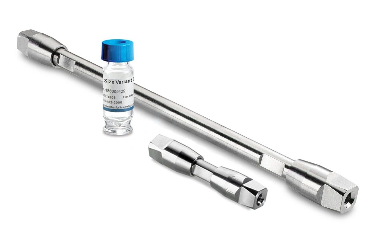 XBridge Premier Protein SEC Column with MaxPeak Premier Protein SEC Guard, 250Å, 2.5 µm, 4.6 x 150 mm with mAb Size Variant Standard, 1/pk