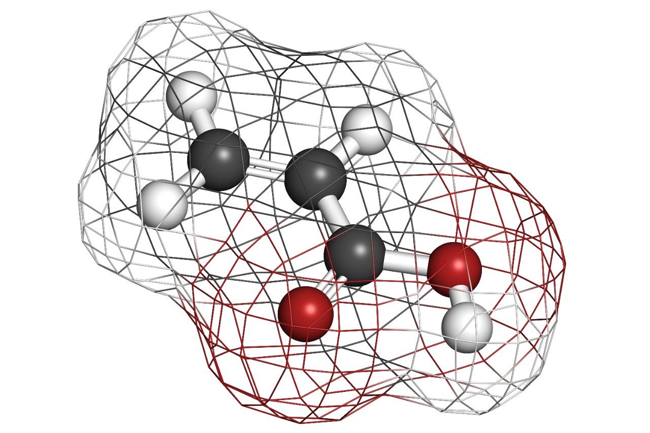 Polyacrylic acid molecule