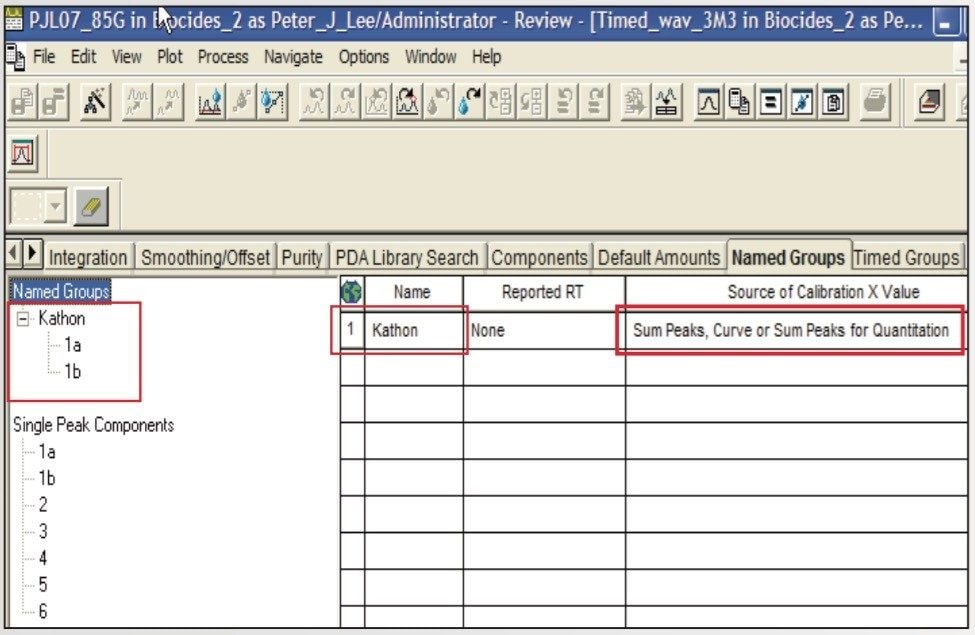 Processing method window