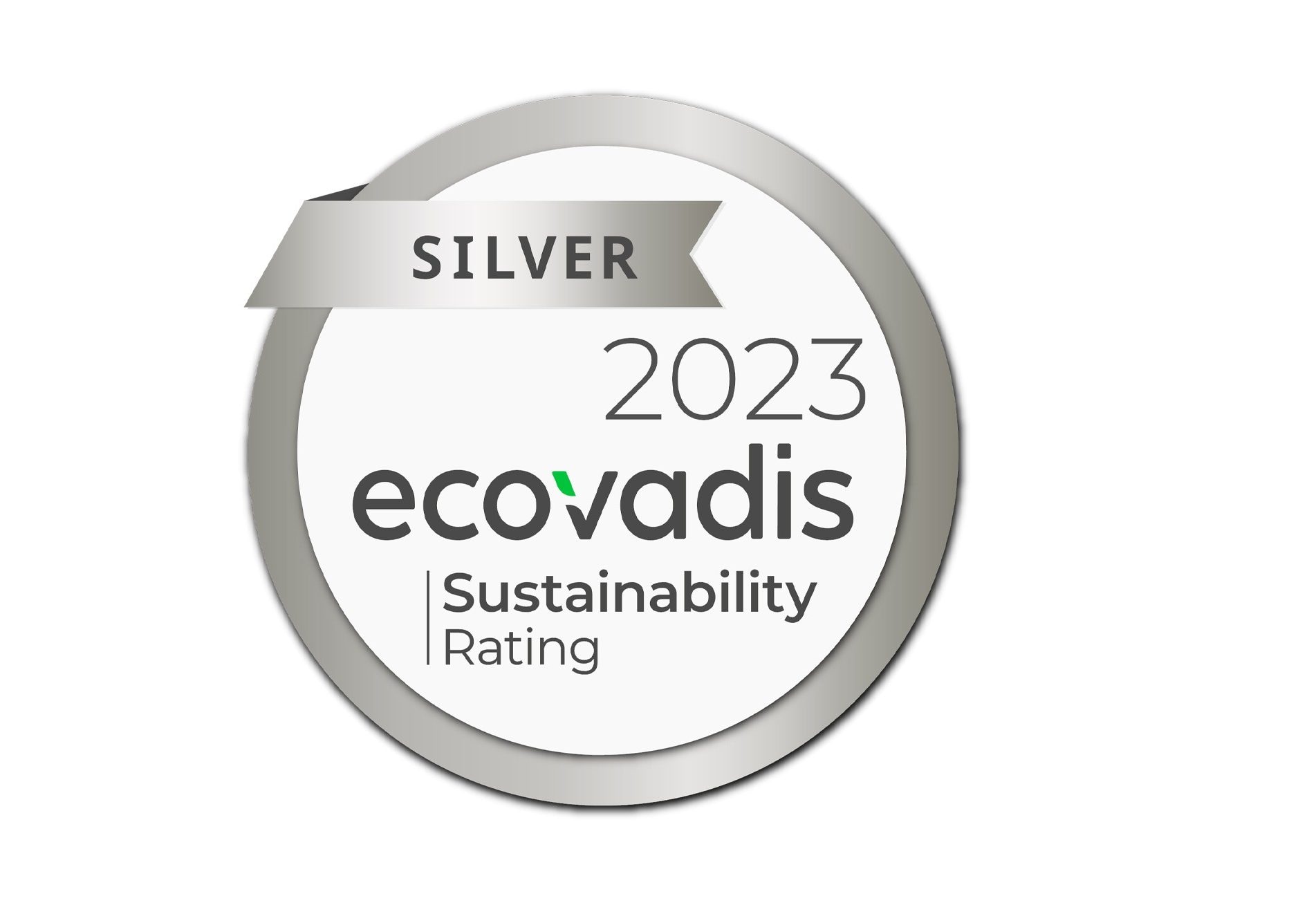 ecovadis Sustainability Rating 2023 - Silver